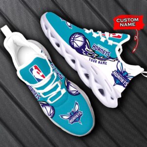 Custom Name Charlotte Hornets Personalized Max Soul Shoes 100 M12