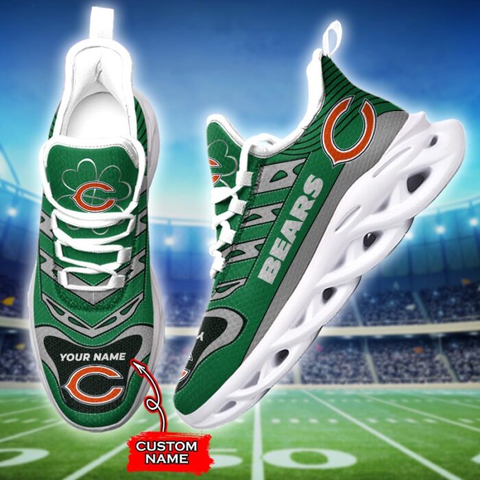 Custom Name Chicago Bears Personalized Max Soul Shoes 76