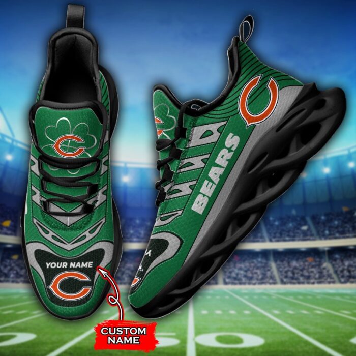 Custom Name Chicago Bears Personalized Max Soul Shoes 76