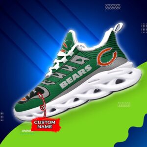 Custom Name Chicago Bears Personalized Max Soul Shoes 76