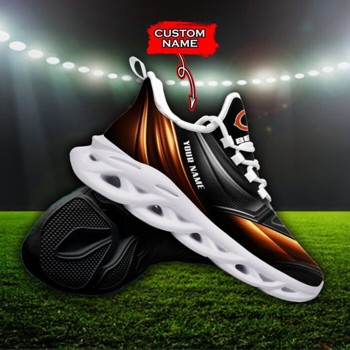 Custom Name Chicago Bears Personalized Max Soul Shoes 85