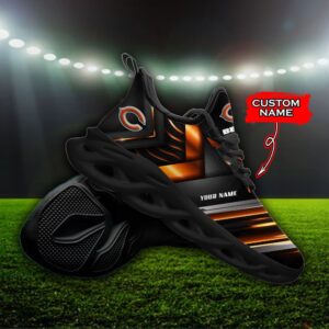 Custom Name Chicago Bears Personalized Max Soul Shoes 86