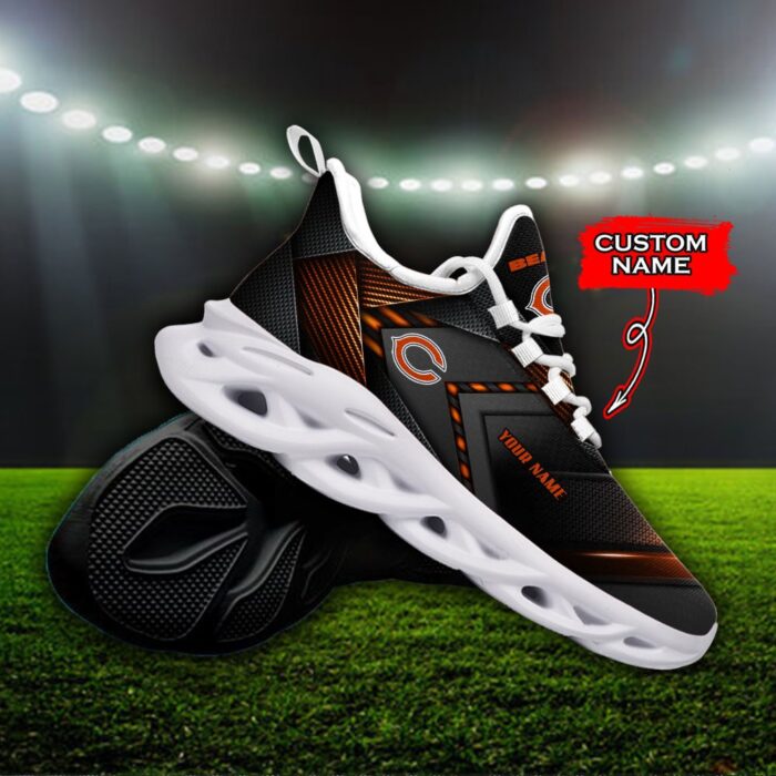 Custom Name Chicago Bears Personalized Max Soul Shoes Fan Gift