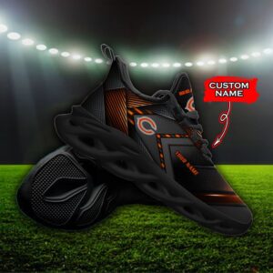 Custom Name Chicago Bears Personalized Max Soul Shoes Fan Gift