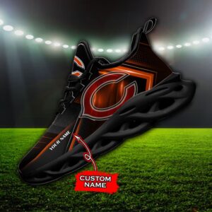 Custom Name Chicago Bears Personalized Max Soul Shoes Ver 2