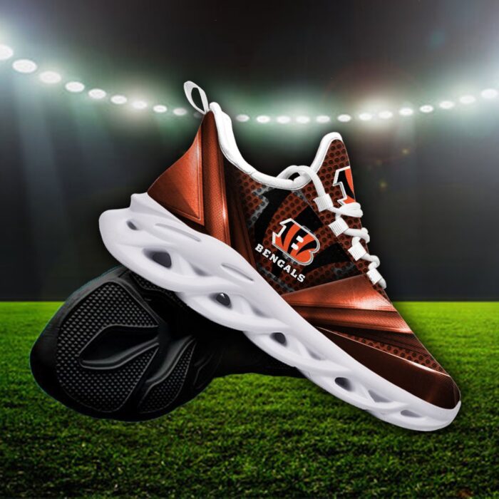 Custom Name Cincinnati Bengals Personalized Max Soul Shoes