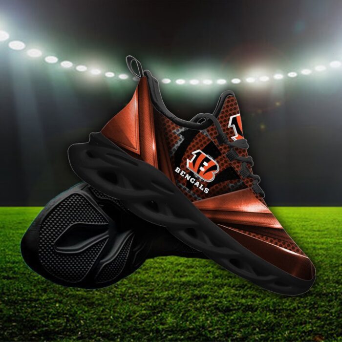 Custom Name Cincinnati Bengals Personalized Max Soul Shoes