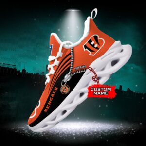 Custom Name Cincinnati Bengals Personalized Max Soul Shoes 75