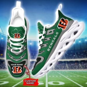 Custom Name Cincinnati Bengals Personalized Max Soul Shoes 76