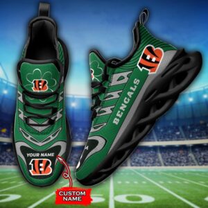 Custom Name Cincinnati Bengals Personalized Max Soul Shoes 76