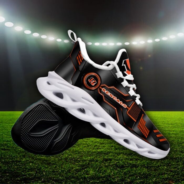 Custom Name Cincinnati Bengals Personalized Max Soul Shoes 81