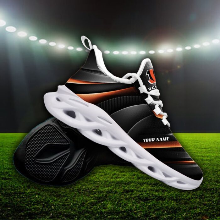 Custom Name Cincinnati Bengals Personalized Max Soul Shoes 83