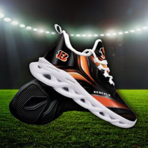 Custom Name Cincinnati Bengals Personalized Max Soul Shoes 84