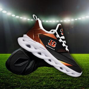 Custom Name Cincinnati Bengals Personalized Max Soul Shoes 87