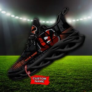 Custom Name Cincinnati Bengals Personalized Max Soul Shoes 92