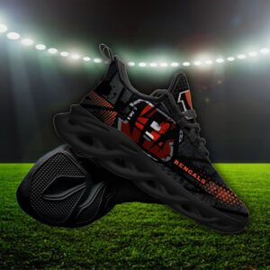 Custom Name Cincinnati Bengals Personalized Max Soul Shoes 92