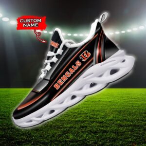 Custom Name Cincinnati Bengals Personalized Max Soul Shoes 95