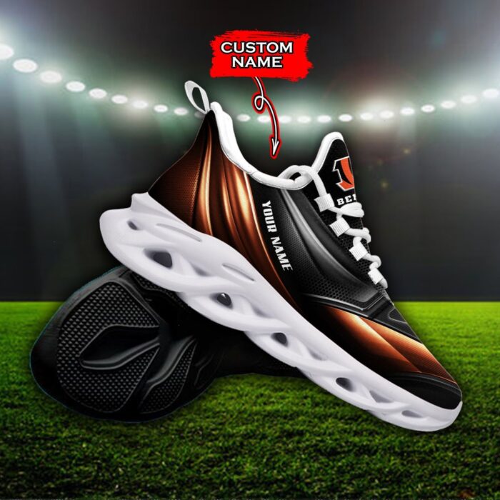 Custom Name Cincinnati Bengals Personalized Max Soul Shoes for