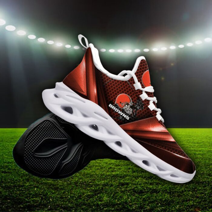 Custom Name Cleveland Browns Personalized Max Soul Shoes