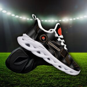 Custom Name Cleveland Browns Personalized Max Soul Shoes 81