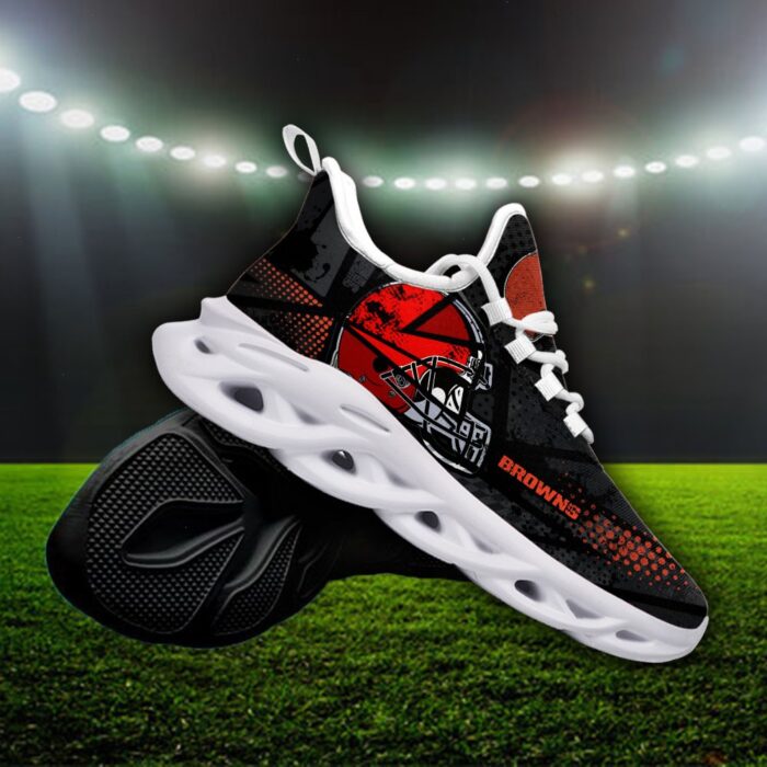 Custom Name Cleveland Browns Personalized Max Soul Shoes 92