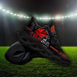 Custom Name Cleveland Browns Personalized Max Soul Shoes 92