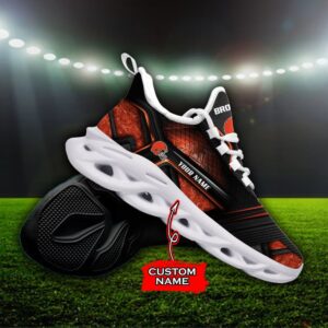 Custom Name Cleveland Browns Personalized Max Soul Shoes 93