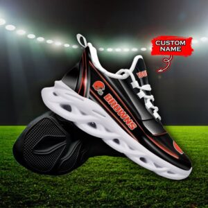 Custom Name Cleveland Browns Personalized Max Soul Shoes 95