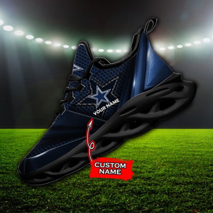 Custom Name Dallas Cowboys Personalized Max Soul Shoes