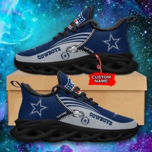 Custom Name Dallas Cowboys Personalized Max Soul Shoes 75