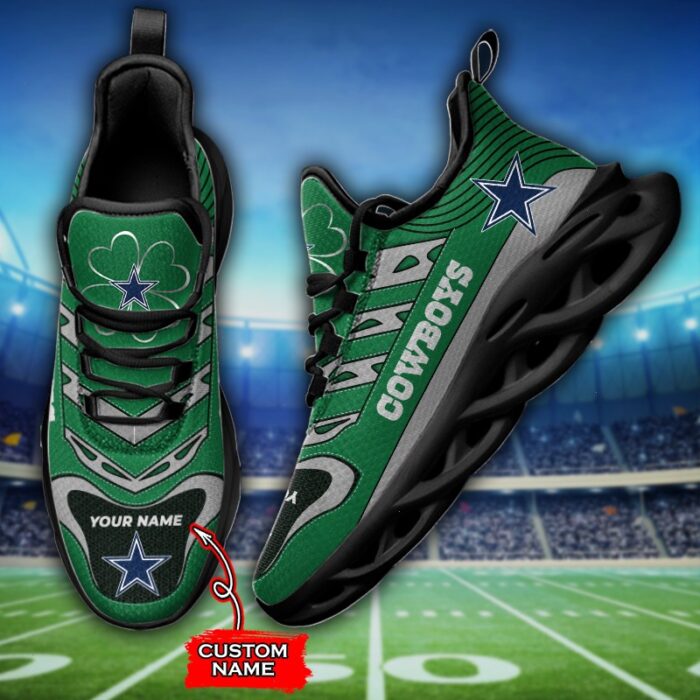 Custom Name Dallas Cowboys Personalized Max Soul Shoes 76