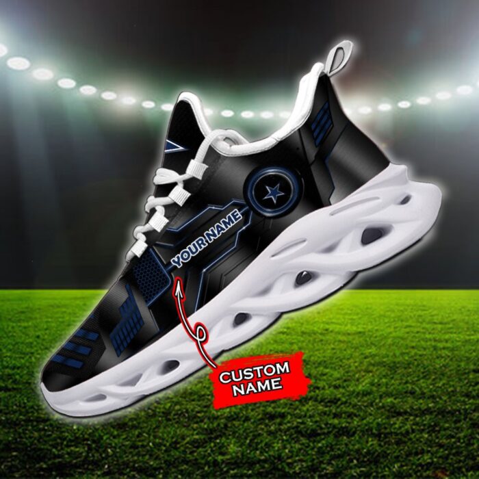 Custom Name Dallas Cowboys Personalized Max Soul Shoes 81