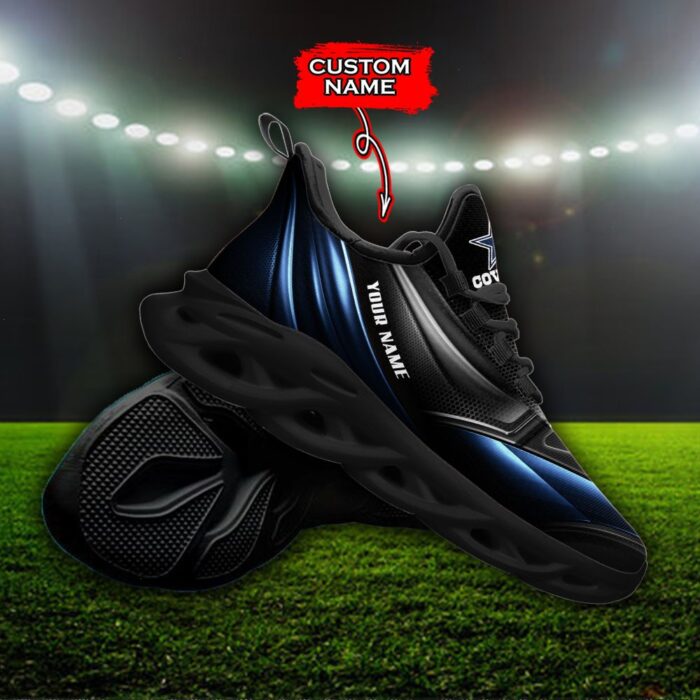 Custom Name Dallas Cowboys Personalized Max Soul Shoes 85