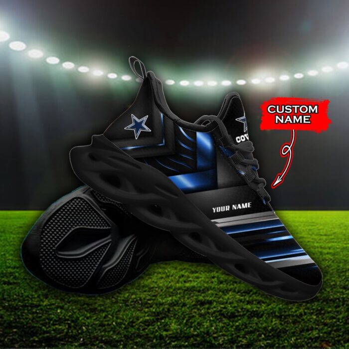 Custom Name Dallas Cowboys Personalized Max Soul Shoes 86