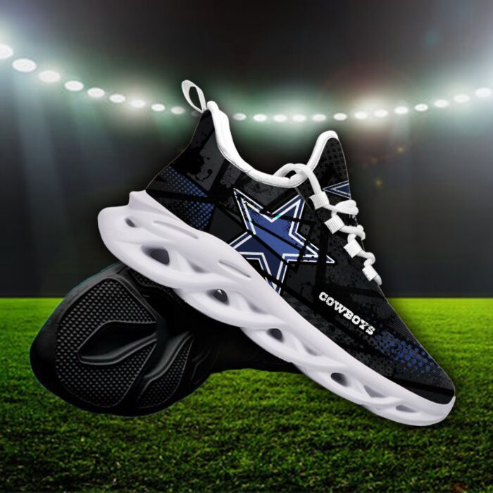 Custom Name Dallas Cowboys Personalized Max Soul Shoes 92