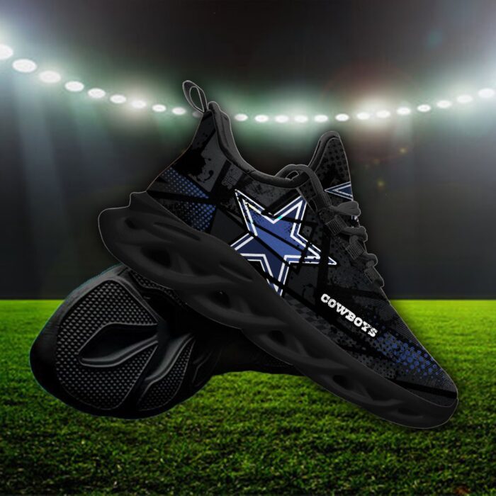 Custom Name Dallas Cowboys Personalized Max Soul Shoes 92