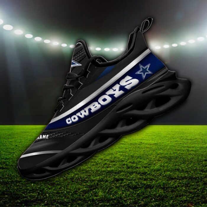 Custom Name Dallas Cowboys Personalized Max Soul Shoes 94