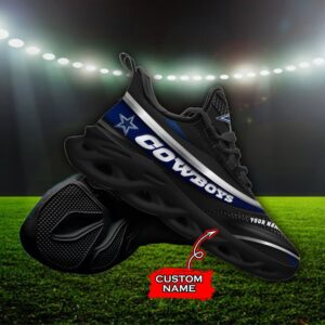 Custom Name Dallas Cowboys Personalized Max Soul Shoes 94