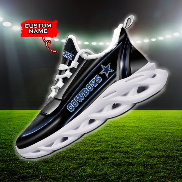 Custom Name Dallas Cowboys Personalized Max Soul Shoes 95