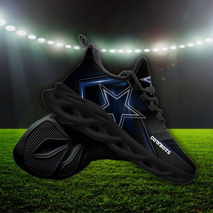 Custom Name Dallas Cowboys Personalized Max Soul Shoes Ver 2