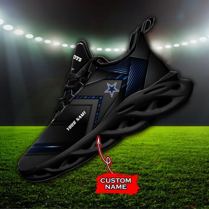 Custom Name Dallas Cowboys Personalized Max Soul Shoes Ver 3