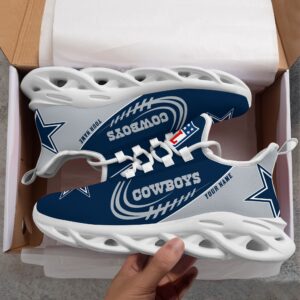 Custom Name Dallas Cowboys Personalized Max Soul Shoes for Fan