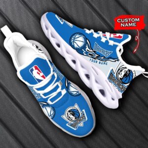 Custom Name Dallas Mavericks Personalized Max Soul Shoes 100 M12