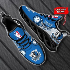 Custom Name Dallas Mavericks Personalized Max Soul Shoes 100 M12