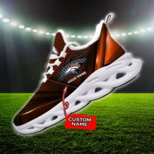 Custom Name Denver Broncos Personalized Max Soul Shoes