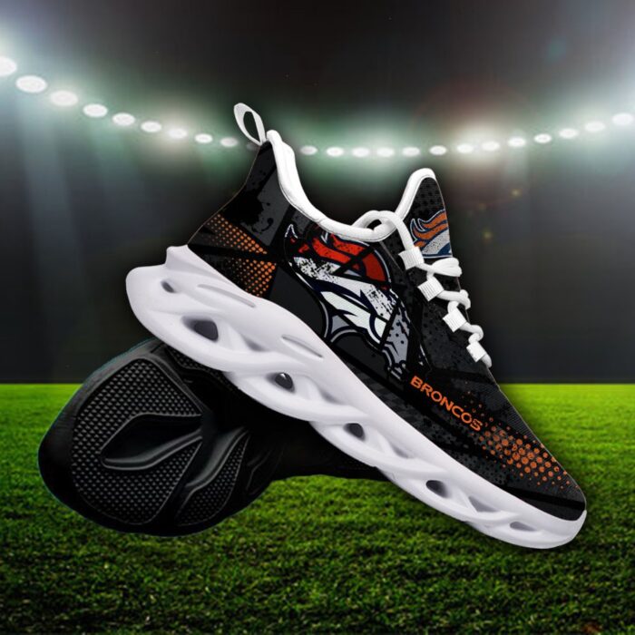 Custom Name Denver Broncos Personalized Max Soul Shoes 92