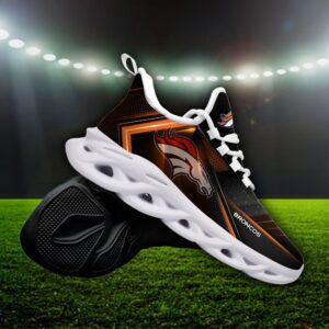 Custom Name Denver Broncos Personalized Max Soul Shoes Ver 2