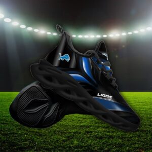 Custom Name Detroit Lions Personalized Max Soul Shoes 84