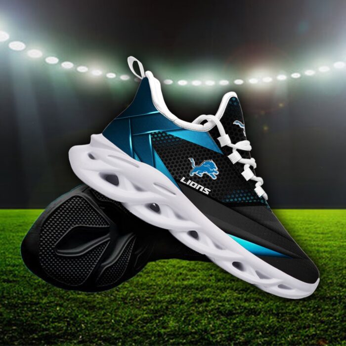 Custom Name Detroit Lions Personalized Max Soul Shoes 87