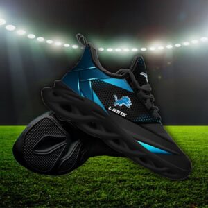 Custom Name Detroit Lions Personalized Max Soul Shoes 87